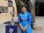 The Indian women's u19 cricket team will take on South Africa Women U19 team in the third match of the tournament on Saturday.(Twitter) The Indian women's u19 cricket team will take on South Africa Women U19 team in the third match of the tournament on Saturday.(Twitter)