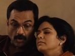 Abhay Deol and Rajshri Deshpande in a still from Trial By Fire.