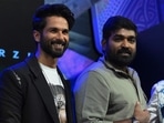 Vijay Sethupathi on working with Shahid Kapoor in Farzi. (Photo by SUJIT JAISWAL / AFP)(AFP) Vijay Sethupathi on working with Shahid Kapoor in Farzi. (Photo by SUJIT JAISWAL / AFP)(AFP)