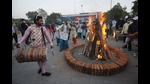 Delhi residents are set to celebrate Lohri dancing to the beats of the dhol this year. (Photo: Sunil Ghosh/HT (Photo for representational purpose only)) Delhi residents are set to celebrate Lohri dancing to the beats of the dhol this year. (Photo: Sunil Ghosh/HT (Photo for representational purpose only))