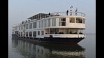 The cruise would pass through five states and 27 rivers of India and Bangladesh. (HT) The cruise would pass through five states and 27 rivers of India and Bangladesh. (HT)