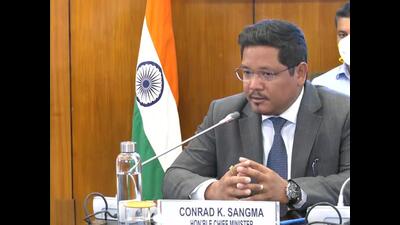 Conrad K Sangma. (ANI) Conrad K Sangma. (ANI)