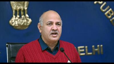 Delhi deputy chief minister Manish Sisodia. (Hindustan Times) Delhi deputy chief minister Manish Sisodia. (Hindustan Times)