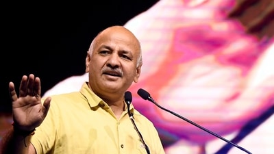 Delhi Deputy chief minister Manish Sisodia. (ANI) Delhi Deputy chief minister Manish Sisodia. (ANI)
