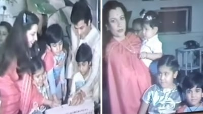 Ekta Kapoor with Shobha Kapoor, Tusshar Kapoor and Jeetendra. Ekta Kapoor with Shobha Kapoor, Tusshar Kapoor and Jeetendra.