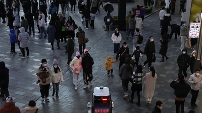 China covid: China to witness historic demographics turn accelerated by Covid outbreak. (AP) China covid: China to witness historic demographics turn accelerated by Covid outbreak. (AP)