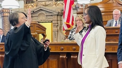 Usha Reddi: Indian-American Usha Reddi becomes Senator in Kansas state of US. (Twitter) Usha Reddi: Indian-American Usha Reddi becomes Senator in Kansas state of US. (Twitter)