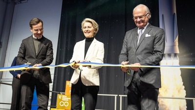 EU inaugurates first mainland satellite launch port. (Twitter) EU inaugurates first mainland satellite launch port. (Twitter)