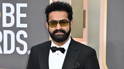 Jr NTR at the 80th annual Golden Globe Awards. Jr NTR at the 80th annual Golden Globe Awards.