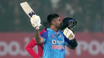 Suryakumar Yadav (PTI) Suryakumar Yadav (PTI)