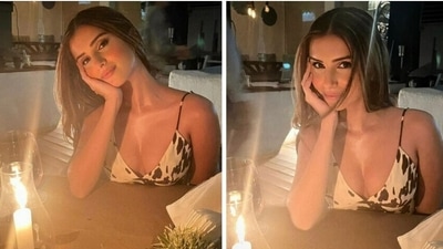 Tara Sutaria on a dinner date. Tara Sutaria on a dinner date.