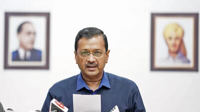 The Delhi chief minister held a press conference where he alleged that LG VK Saxena had told him that irrespective of judgments of the Supreme Court -- which in 2018 said that only the subjects of land, services and police rest with the LG -- all the work in Delhi could be done by the ‘administrator’. (ANI) The Delhi chief minister held a press conference where he alleged that LG VK Saxena had told him that irrespective of judgments of the Supreme Court -- which in 2018 said that only the subjects of land, services and police rest with the LG -- all the work in Delhi could be done by the ‘administrator’. (ANI)