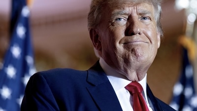Donald Trump: Former President Donald Trump is seen. (AP)
