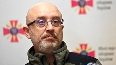 Russia-Ukraine War: Ukrainian Defence Minister Oleksiy Reznikov is seen. (AFP) Russia-Ukraine War: Ukrainian Defence Minister Oleksiy Reznikov is seen. (AFP)