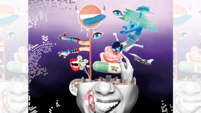 Wild Thoughts by NFT collage artist 1800.weirdo Wild Thoughts by NFT collage artist 1800.weirdo