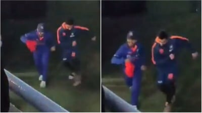 Ishan Kishan and Virat Kohli (Twitter) Ishan Kishan and Virat Kohli (Twitter)