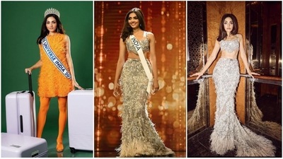 If Miss Diva Universe Divita Rai does win the title, she will be crowned by Miss Universe 2021 Harnaaz Sandhu (Instagram/@divitarai) If Miss Diva Universe Divita Rai does win the title, she will be crowned by Miss Universe 2021 Harnaaz Sandhu (Instagram/@divitarai)