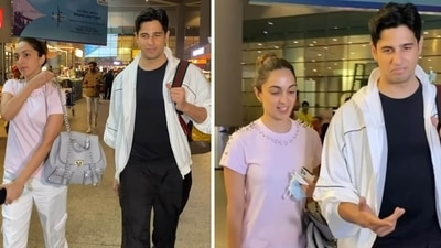 Kiara Advani and Sidharth Malhotra at Mumbai airport. (File photos/ Viral Bhayani) Kiara Advani and Sidharth Malhotra at Mumbai airport. (File photos/ Viral Bhayani)