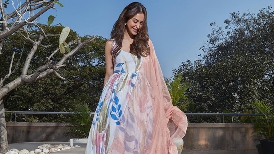 Rakul Preet's Kalidar set is from the contemporary ethnic clothing house, House of Hiya.&nbsp;(Instagram/@rakulpreet)