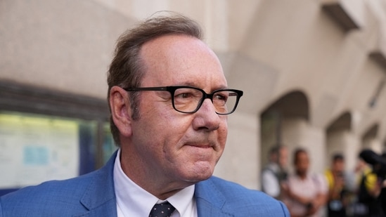 Kevin Spacey: Actor Kevin Spacey leaves the Central Criminal Court after attending a hearing.(Reuters)