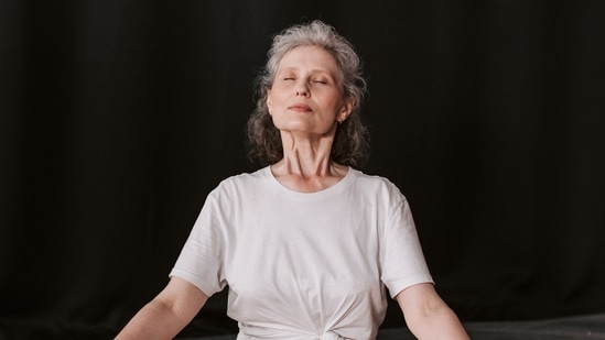 Deep Breathing Exercise: Slow, deep breathing can help you relax your body and mind and prepare for sleep. Inhale for a count of 4, hold for a count of 7, and exhale for a count of 8. (Pexels)