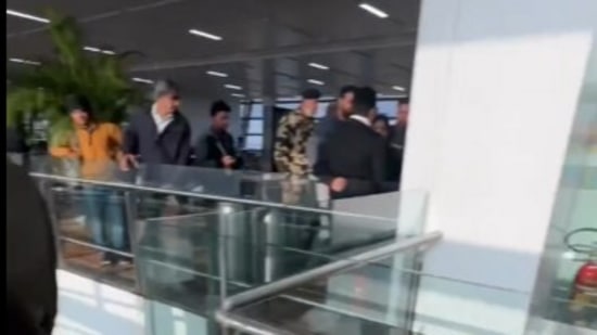 A video of the incident was uploaded on social media and showed passengers asking for water. A video of the incident was uploaded on social media and showed passengers asking for water.
