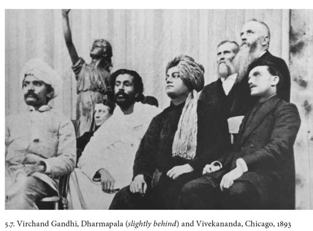 The contingent from the subcontinent at the World’s Parliament of Religions. (Courtesy) The contingent from the subcontinent at the World’s Parliament of Religions. (Courtesy)