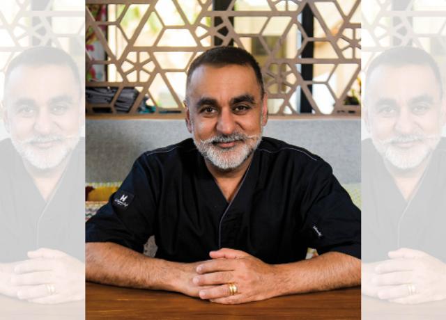 Michelin-starred chef and recently appointed Member of the Order of the British Empire, Vineet Bhatia Michelin-starred chef and recently appointed Member of the Order of the British Empire, Vineet Bhatia