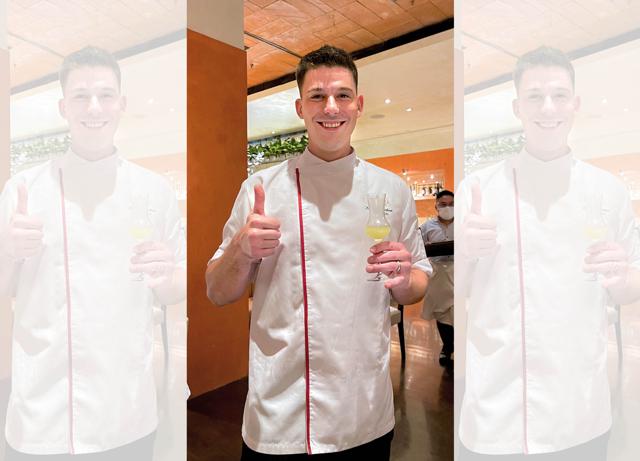 Italian chef Kevin Montorfano who cooks authentic but contemporary food. Italian chef Kevin Montorfano who cooks authentic but contemporary food.