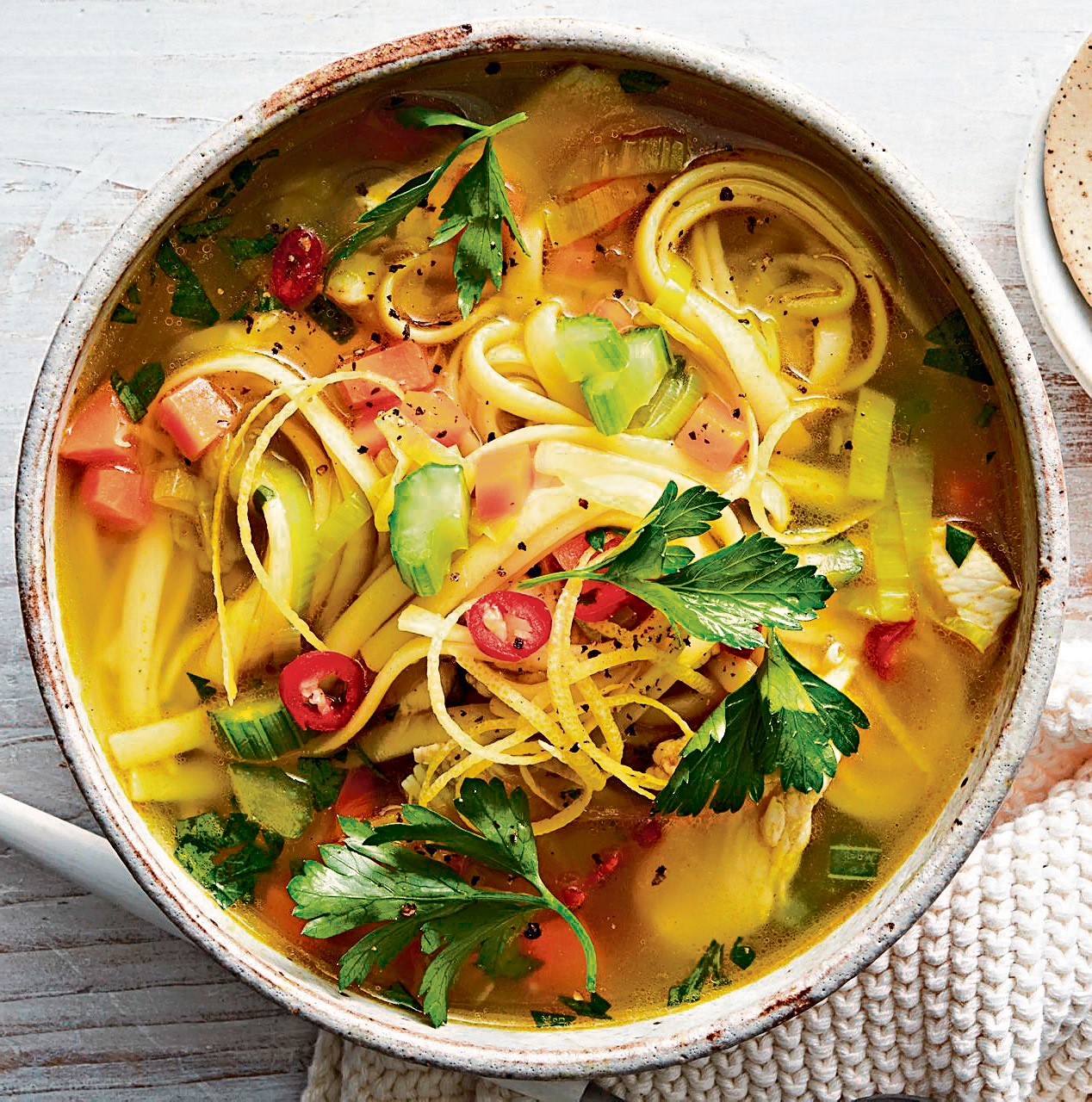 Ginger-Turmeric Chicken Soup Ginger-Turmeric Chicken Soup