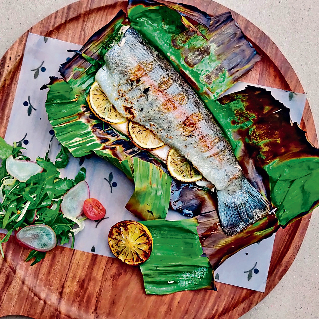 Grilled River Trout Grilled River Trout