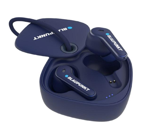 A pair of sweat resistant, high quality and long playtime ear plugs to make you look good and keep you well connected on the move. (Moksh BTW07 Wireless Earphones by Blaupunkt) A pair of sweat resistant, high quality and long playtime ear plugs to make you look good and keep you well connected on the move. (Moksh BTW07 Wireless Earphones by Blaupunkt)