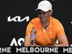 Spain's Rafael Nadal reacts during a press conference ahead of the Australian Open tennis championship in Melbourne, Australia, Saturday, Jan. 14, 2023. (AP Photo/Mark Baker) Spain's Rafael Nadal reacts during a press conference ahead of the Australian Open tennis championship in Melbourne, Australia, Saturday, Jan. 14, 2023. (AP Photo/Mark Baker)