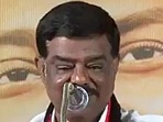 DMK leader Sivaji Krishnamurthy on Thursday stoked controversy when he targeted the Governor for skipping portions of the government-prepared address to the state assembly last week. (ANI) DMK leader Sivaji Krishnamurthy on Thursday stoked controversy when he targeted the Governor for skipping portions of the government-prepared address to the state assembly last week. (ANI)