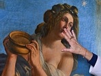 Censored woman painter Artemisia laid bare in restoration. (AFP) Censored woman painter Artemisia laid bare in restoration. (AFP)