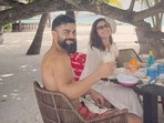 Virat Kohli shared a new picture with Anushka Sharma. 