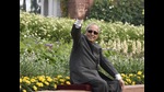 Pranab Mukherjee kept a detailed daily diary. His daughter is writing a biography of her father using this invaluable historical material (Sonu Mehta/HT PHOTO) Pranab Mukherjee kept a detailed daily diary. His daughter is writing a biography of her father using this invaluable historical material (Sonu Mehta/HT PHOTO)
