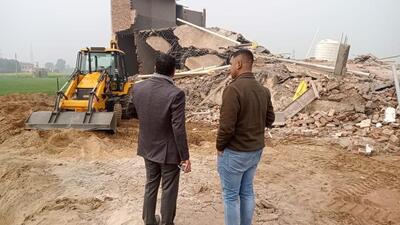 DTCP razes illegal structures in Pathreri