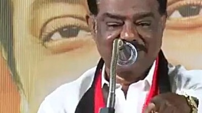 Tamil Nadu Governor's Deputy Secretary lodges a complaint with Chennai Police seeking action against ruling Dravida Munnetra Kazhagam (DMK) public meeting Speaker Sivaji Krishnamurthy over his derogatory speech on State Governor RN Ravi, on Saturday. (ANI Photo) (ANI) Tamil Nadu Governor's Deputy Secretary lodges a complaint with Chennai Police seeking action against ruling Dravida Munnetra Kazhagam (DMK) public meeting Speaker Sivaji Krishnamurthy over his derogatory speech on State Governor RN Ravi, on Saturday. (ANI Photo) (ANI)