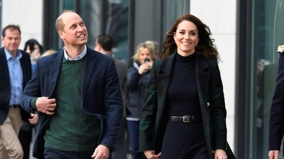 Prince William: Britain's Prince William and Catherine, Princess of Wales visit the new Royal Liverpool University Hospital. (Reuters)