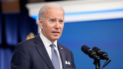 These pages, dating from Biden's time as Barack Obama's vice president, were found after White House lawyer Richard Sauber visited the home Thursday. (AP file)