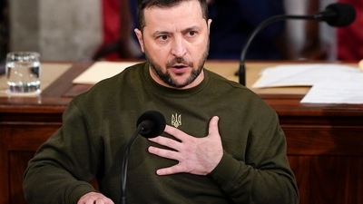 Russia-Ukraine War: Ukrainian President Volodymyr Zelensky is seen. (AP)