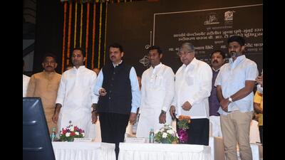 On Saturday, the Deputy Chief Minister (DCM) was in Pune for the annual meeting of the Centre for Policy Research, Pashan Road. (HT PHOTO)