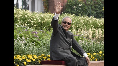 Pranab Mukherjee kept a detailed daily diary. His daughter is writing a biography of her father using this invaluable historical material (Sonu Mehta/HT PHOTO) Pranab Mukherjee kept a detailed daily diary. His daughter is writing a biography of her father using this invaluable historical material (Sonu Mehta/HT PHOTO)