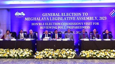 The Election Commission said that their teams will trek through difficult and inaccessible terrain in Meghalaya to ensure that no voter is left behind. (Sourced) The Election Commission said that their teams will trek through difficult and inaccessible terrain in Meghalaya to ensure that no voter is left behind. (Sourced)