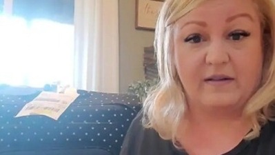 Gavin opened her suitcase in the video, with many of the items prompting memories of 2018. (Twitter) Gavin opened her suitcase in the video, with many of the items prompting memories of 2018. (Twitter)