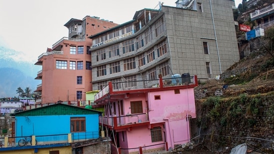 Over 700 buildings have been affected by Joshimath land subsidence. (PTI)