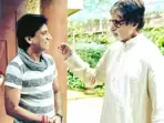 Late comedian Raju Srivastav and Amitabh Bachchan in an old photo. Late comedian Raju Srivastav and Amitabh Bachchan in an old photo.