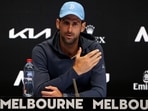  Serbia's Novak Djokovic during a press conference