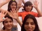 When Abram Khan joined Suhana Khan, Ananya Panday and Shanaya Kapoor for an online game.